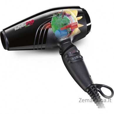 Profesionalus plaukų džiovintuvas BaByliss Pro Ultra Light Dryer BAB7000IE, lengviausias pasaulyje, 22 500 aps./min. 1