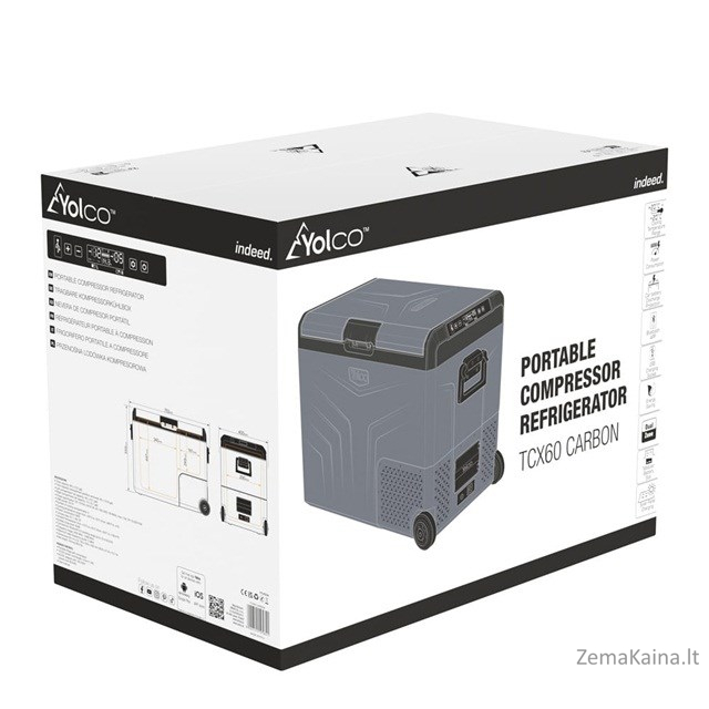 PRZENOŚNA LODÓWKA KOMPRESOROWA TCX60 CARBON 13