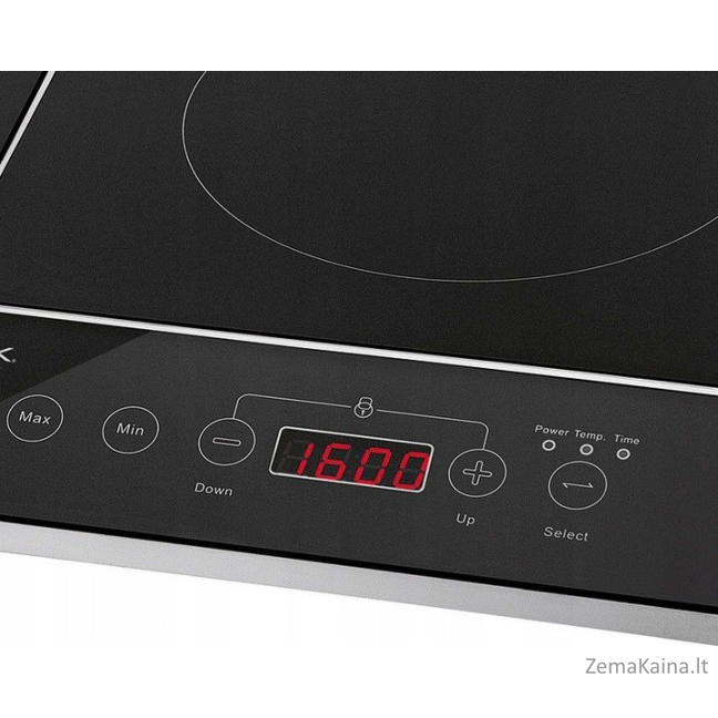 PROFI COOK PC-DKI 1067 indukcinė viryklė, 3500W, 2 kaitvietės, juoda 4