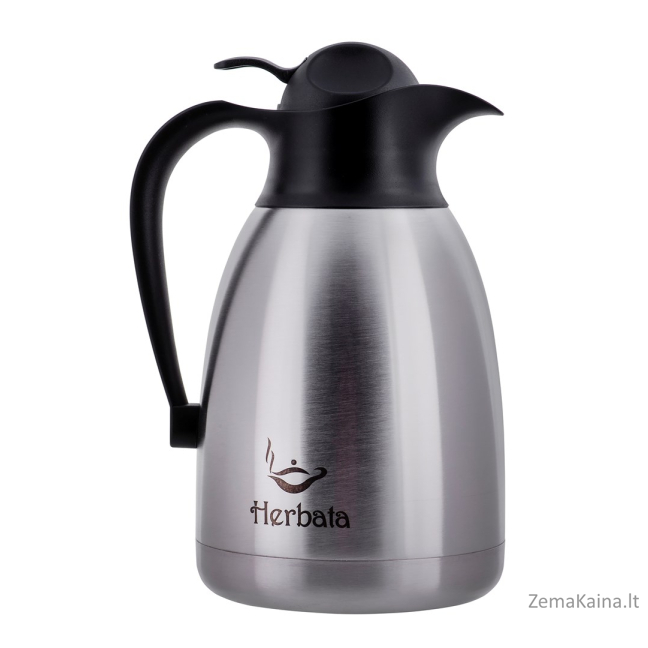 PROMIS Plieninis ąsotis 1,5 l, arbatos spauda 7