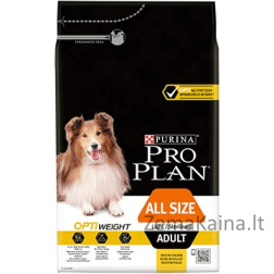 Purina All Sizes Adult Light/Sterilised with OPTIWEIGHT 14 kg Viščiukas