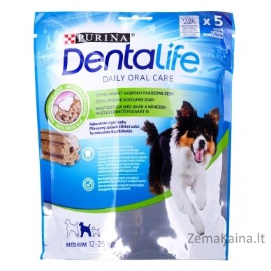 PURINA Dentalife Medium - Dantų užkandis šunims - 115g 1