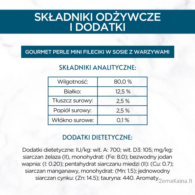 Purina GRMT PERLE GIGMV BEEF CRT šlapias kačių maistas 85 g 8