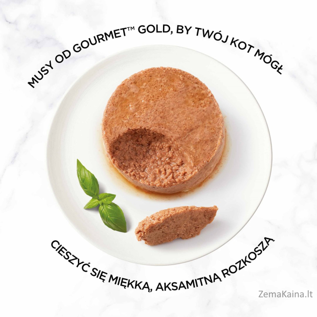 Purina Nestle Gourmet Gold - lašiša ir vištiena -85 g drėgno kačių ėdalo 4