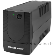 Qoltec 53774 Nepertraukiamo maitinimo šaltinis Line Interactive | Monolitas | 1000VA | 600W