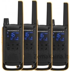 Racijos Motorola Talkabout T82 Extreme Quad Pack two-way radio 16 kanalų Black,Orange