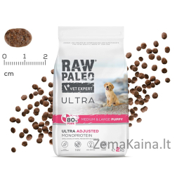 RAW PALEO Ultra Pork Medium & Large Puppy - dry dog food - 10kg