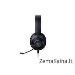 Razer Kraken V3 X Laisvų rankų įranga Vielinis Su lankeliu Žaidimams USB A tipo Juoda