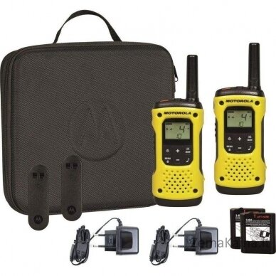 Racijos Motorola Talkabout T92 H2O Yellow Twin Pack 1