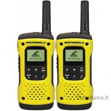 Racijos Motorola Talkabout T92 H2O Yellow Twin Pack 2