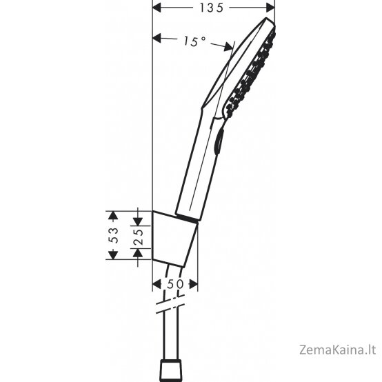 Rankinis dušas Hansgrohe Raindance Select E 26700000 1
