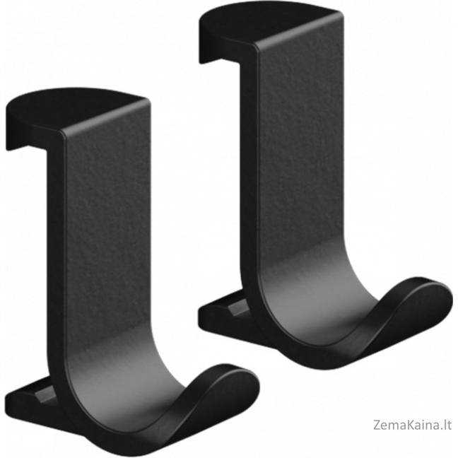 Rankšluosčio kabliukas Hansgrohe WallStoris, 27914670, juoda matinė, 2vnt