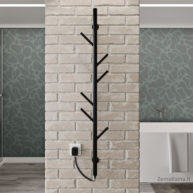 Rankšluosčių džiovintuvas Kosser Stijka 1200x30 ELR juodas reg. 2