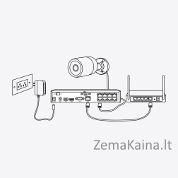 Reolink P330 Kulka (forma) IP apsaugos kamera Vidaus ir lauko 3840 x 2160 pikseliai Siena
