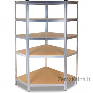 REGAŁ MAGAZYNOWY NAROŻNY METALOWY GC9030 30cm