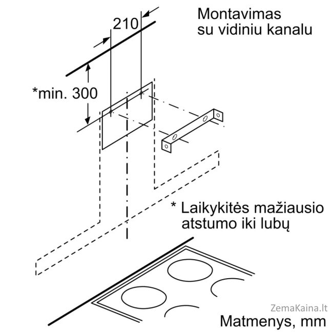 Recirkuliacijos rinkinys Bosch DWZ1DX1I6 6