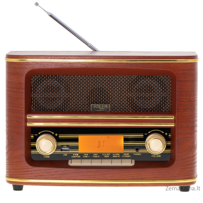 Retro Radijas Adler AD 1187 1