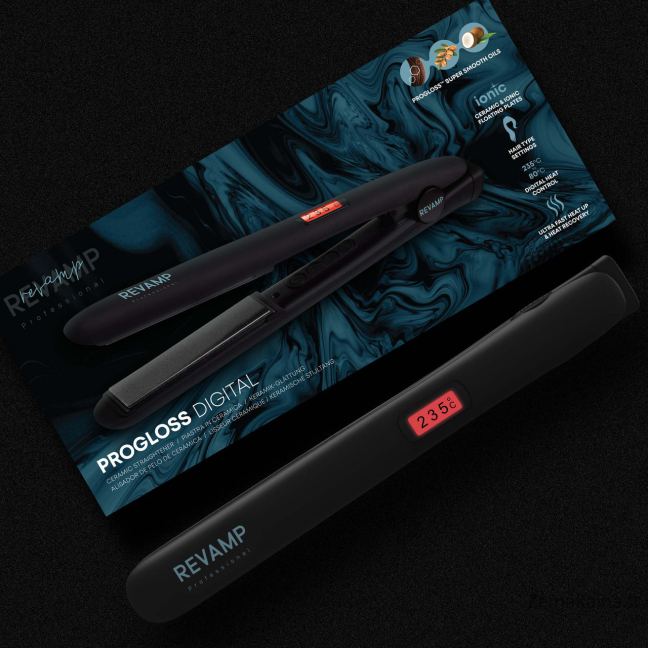 Revamp ST-1000-EU Progloss Digital Ceramic Hair Straightener 4