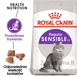 Royal Canin FHN Sensible - sausas ėdalas suaugusioms katėms - 4kg