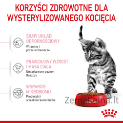 Royal Canin Kitten Sterilised sausas kačių maistas 3,5 kg Kačiukas Paukštiena