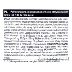 ROYAL CANIN Sterilised 7+ Sausas kačių maistas Paukštiena 3,5 kg