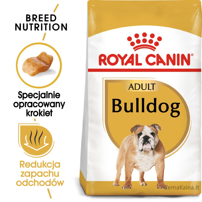 Royal Canin BHN Bulldog Adult - sausas ėdalas suaugusiems buldogų veislės šunims - 12kg 1