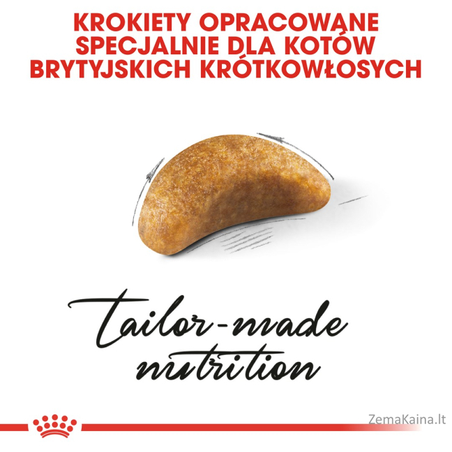 Royal Canin British Shorthair Kitten sausas kačių maistas Kačiukas Paukštiena, Ryžiai, Daržovių 2 kg 7