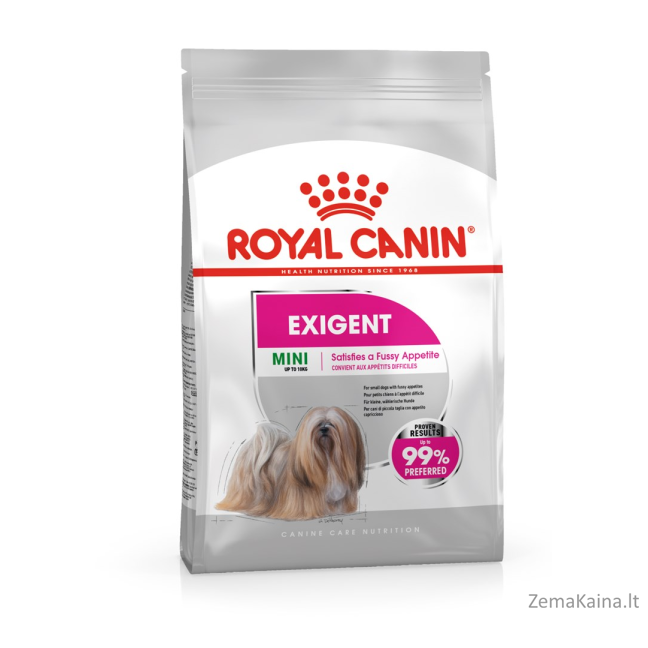 Royal Canin CCN MINI EXIGENT - sausas ėdalas suaugusiems šunims - 3kg