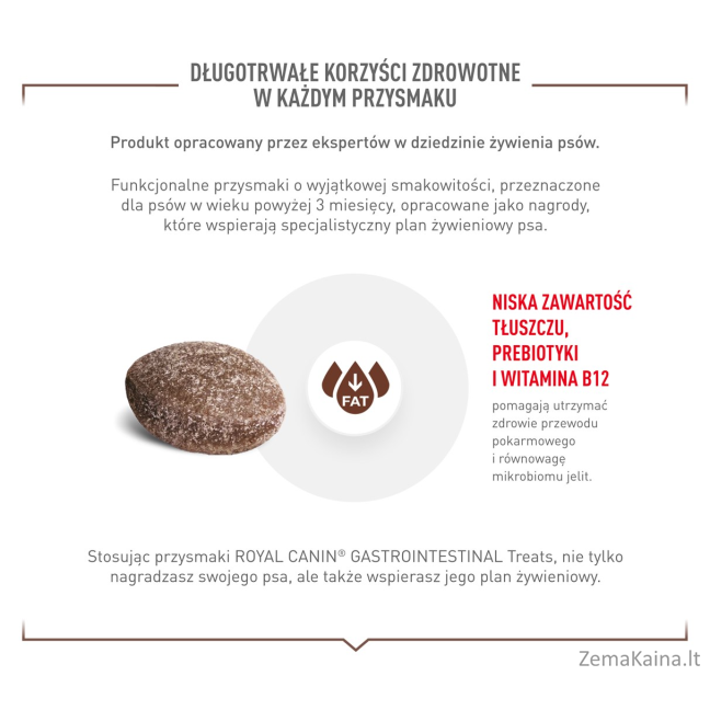 ROYAL CANIN Dog Gastrointestinal Treats - skanėstas šuniui - 230g 6