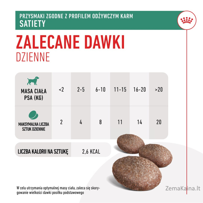 ROYAL CANIN Dog Satiety Treats - skanėstas šuniui - 230g 2