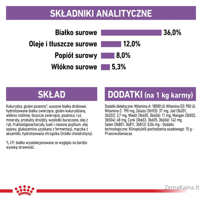 Royal Canin FHN Sterilised 7+ - sausas ėdalas suaugusioms katėms - 10kg 8