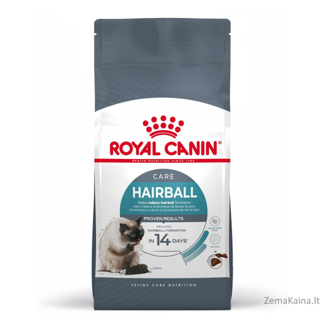 Royal Canin Hairball Care sausas kačių maistas 0,4kg