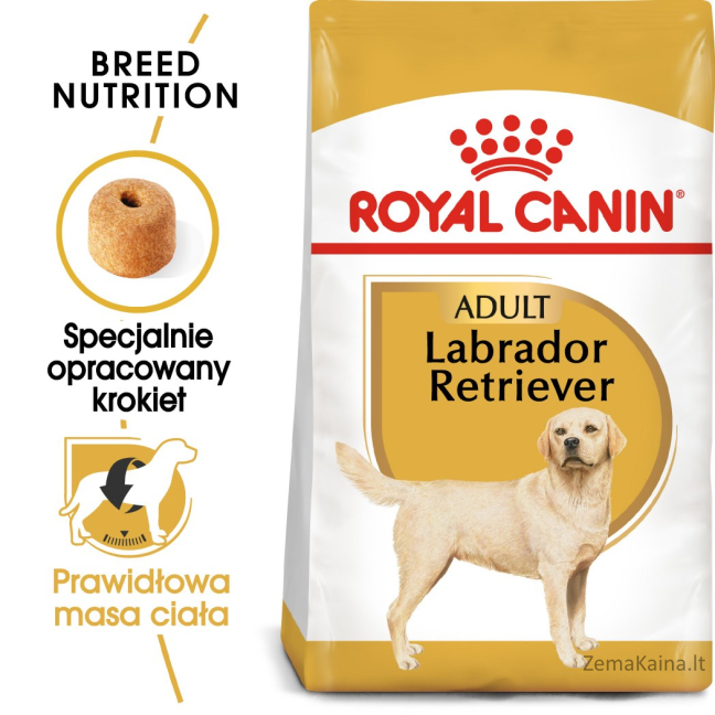 Royal Canin Labrador Retriever Adult 12 kg Paukštiena, Ryžiai 1