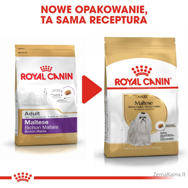 Royal Canin Maltese Adult Kukurūzas, Paukštiena 1,5 kg 7