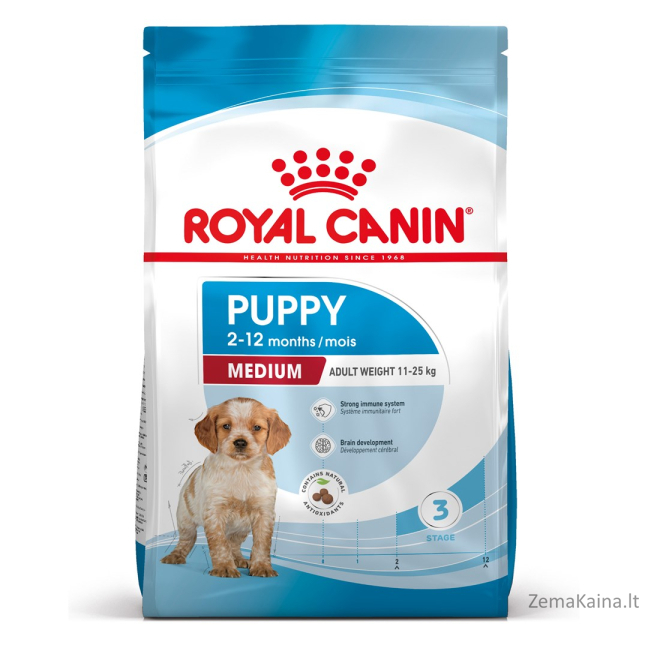 Royal Canin Medium Puppy Šuniukas Daržovių 15 kg 2
