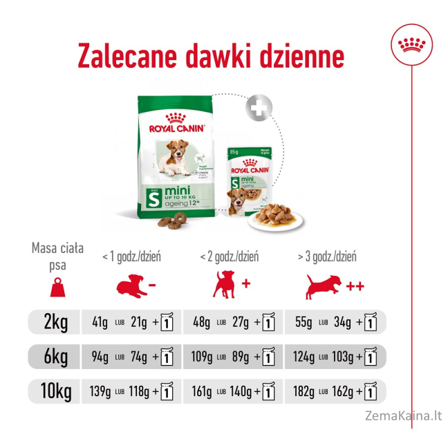 Royal Canin Mini Ageing 12+ Adult Sausas šunų maistas 3,5 kg 6