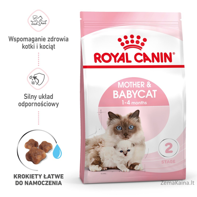 Royal Canin Mother & Babycat sausas kačių maistas 4 kg Suaugusių Paukštiena 11
