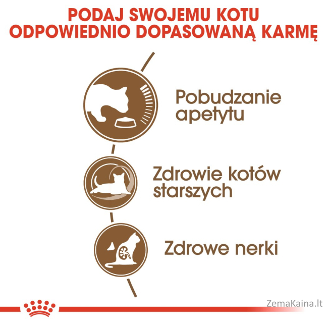 Royal Canin Senior Ageing 12+ sausas kačių maistas 2 kg 3