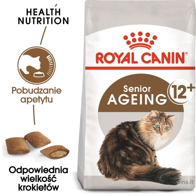 Royal Canin Senior Ageing 12+ sausas kačių maistas 2 kg 10