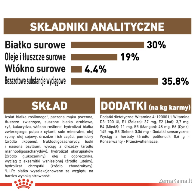 Royal Canin Senior Ageing 12+ sausas kačių maistas Paukštiena, Daržovių 0,4kg 5