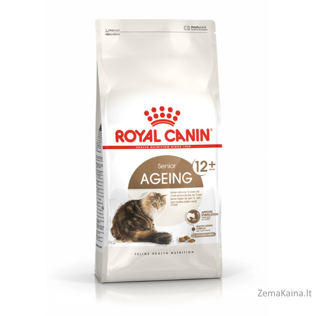 Royal Canin Senior Ageing 12+ sausas kačių maistas Paukštiena, Daržovių 0,4kg 1