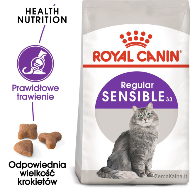 Royal Canin Sensible 33 sausas kačių maistas 10 kg Adult 3