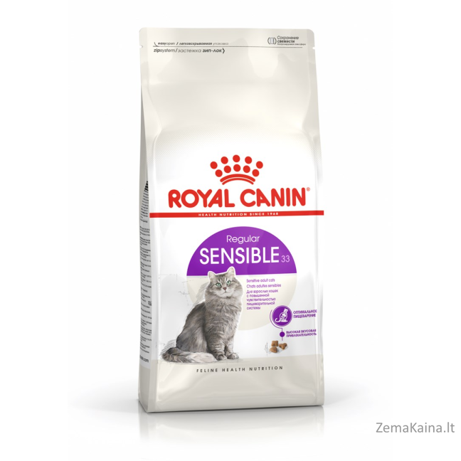 Royal Canin Sensible 33 sausas kačių maistas 10 kg Adult 1
