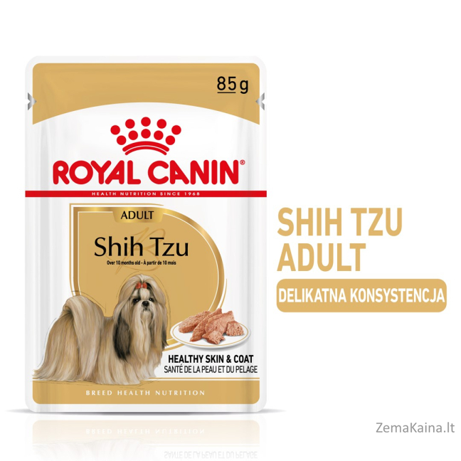 ROYAL CANIN Shih Tzu Adult Šlapias maistas šunims Paštetas 12x85 g 6