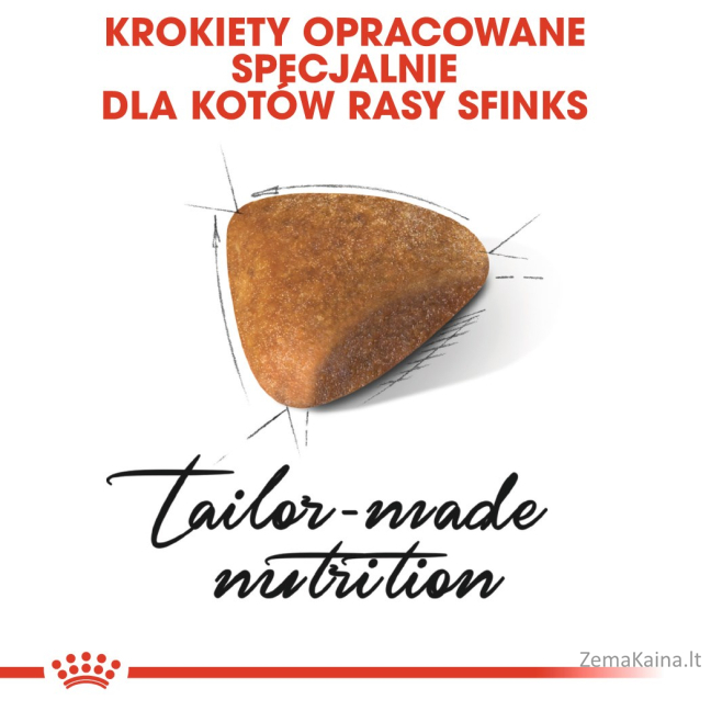 Royal Canin Sphynx sausas kačių maistas 2 kg 7