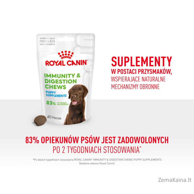 ROYAL CANIN Supplements Dog Immunity & Digest Puppy - šunų vitaminai - 100g 1