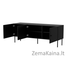 RTV 3D spintelė PALAZZO BIS 151x40x60 juoda matinė