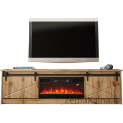 RTV GRANERO + židinio spintelė 200x56,7x35 ąžuolo wotan