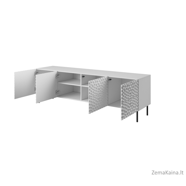 RTV HOLE spintelė 190x40,5x59,5 cm balta matinė 2