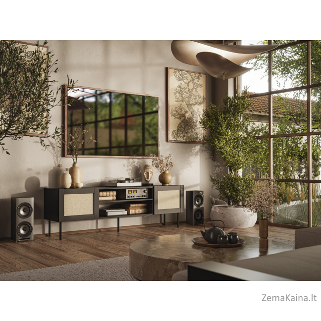 RTV spinta JUTA 180x39,5x55,5 juoda + linol calabria 2